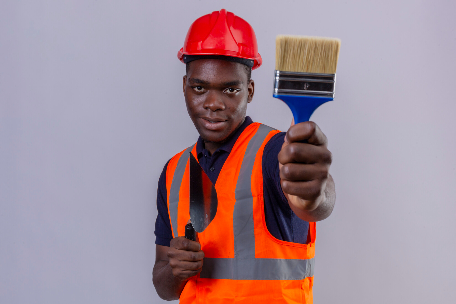 Selecting the right paint brushes